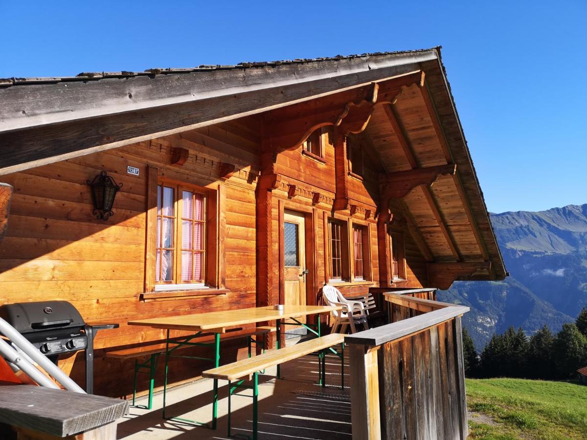 Chalet Mit Alpenambiente Axalp Brienz  Dış mekan fotoğraf