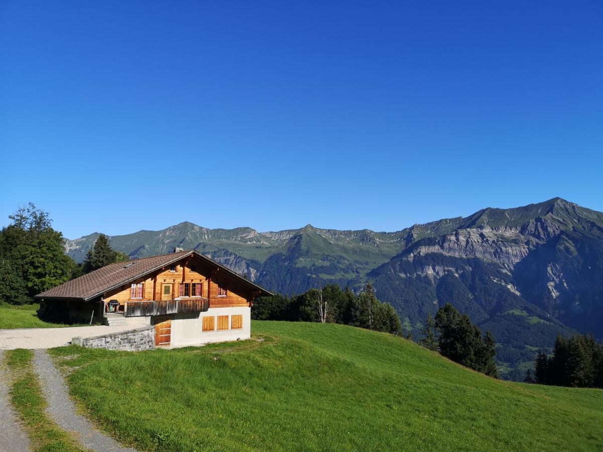 Chalet Mit Alpenambiente Axalp Brienz  Dış mekan fotoğraf