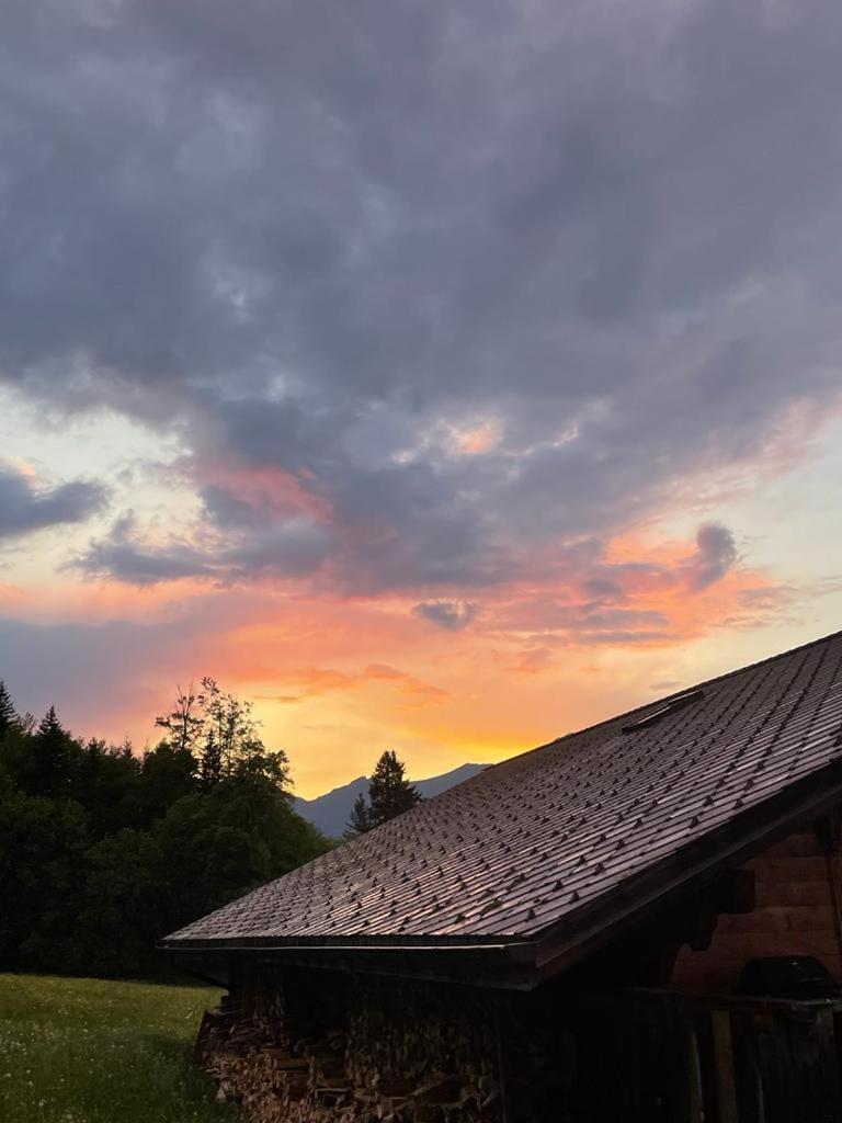 Chalet Mit Alpenambiente Axalp Brienz  Dış mekan fotoğraf